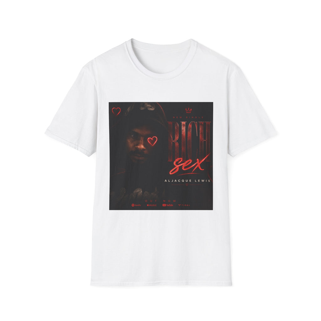 Rich Sex Graphic T-Shirt — Dark Urban Music Cover Tee