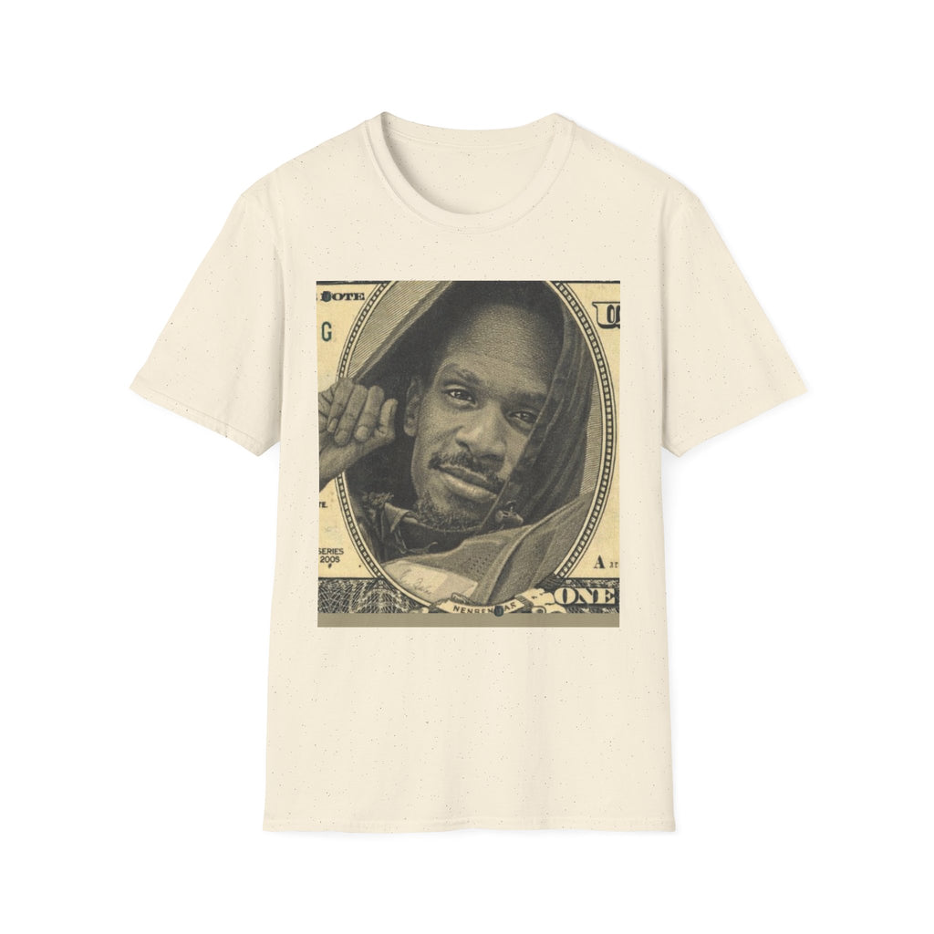 Money Portrait T-Shirt — Vintage Dollar Bill Face Graphic Tee