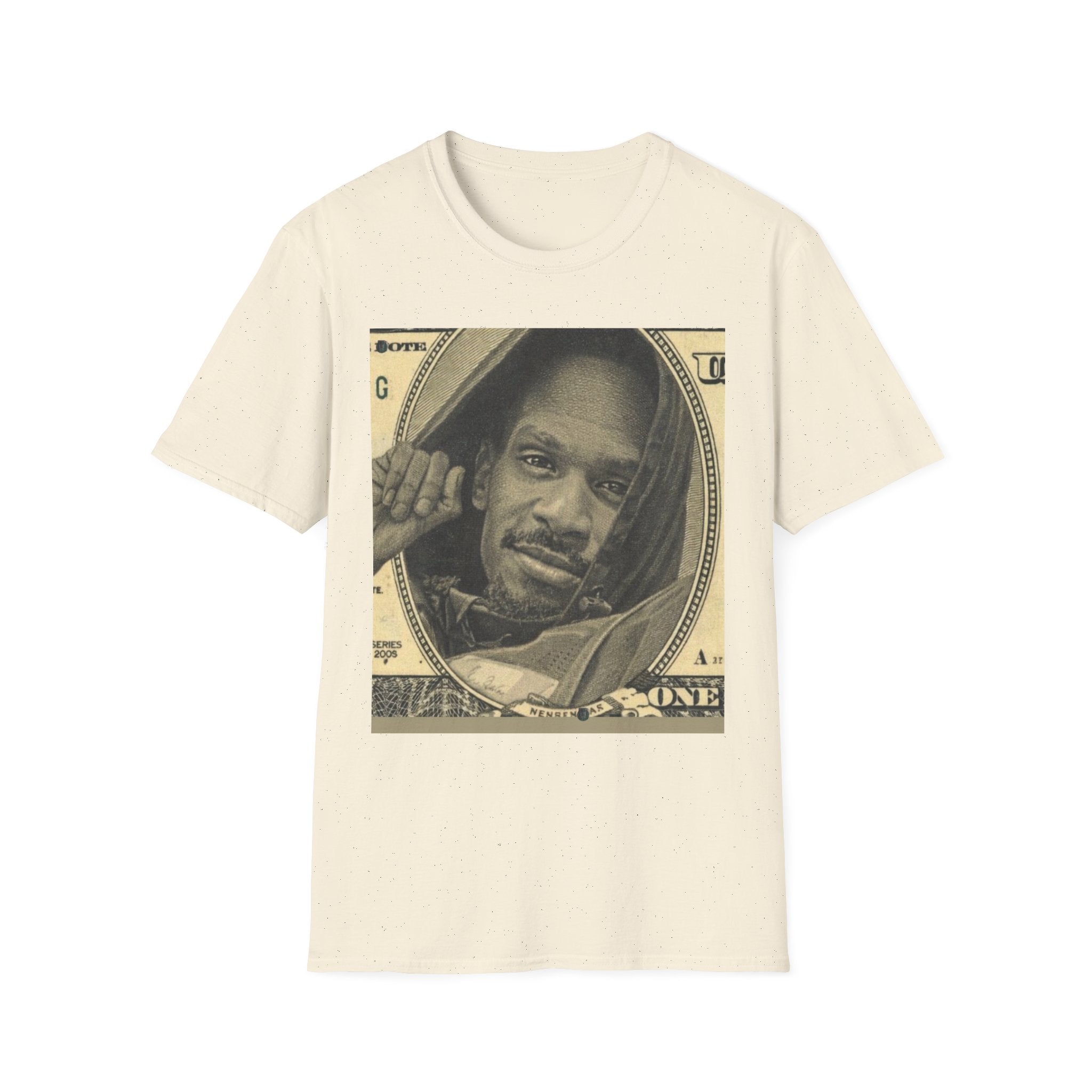 Money Portrait T-Shirt — Vintage Dollar Bill Face Graphic Tee