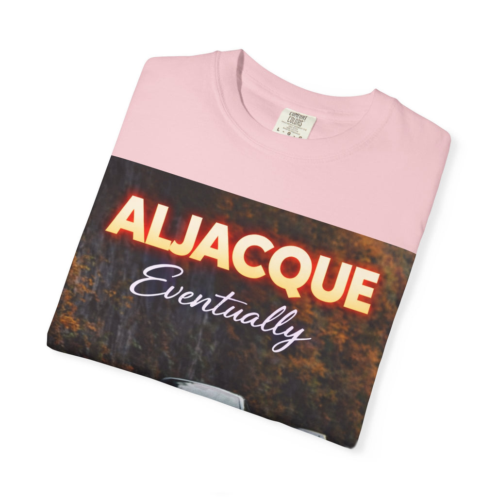 ALJACQUE 'Eventually' Car Graphic T-Shirt — Retro Racing Music Tee