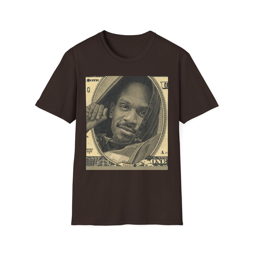 Money Portrait T-Shirt — Vintage Dollar Bill Face Graphic Tee