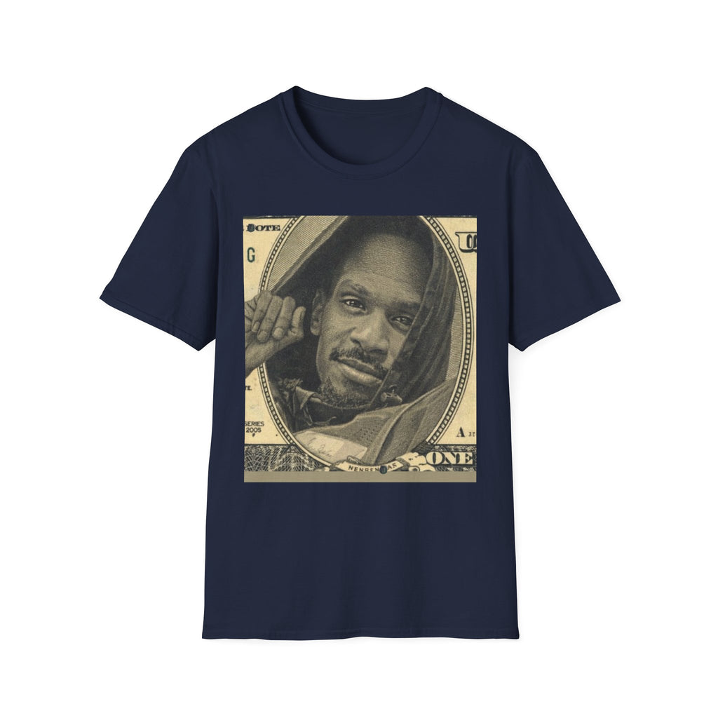 Money Portrait T-Shirt — Vintage Dollar Bill Face Graphic Tee