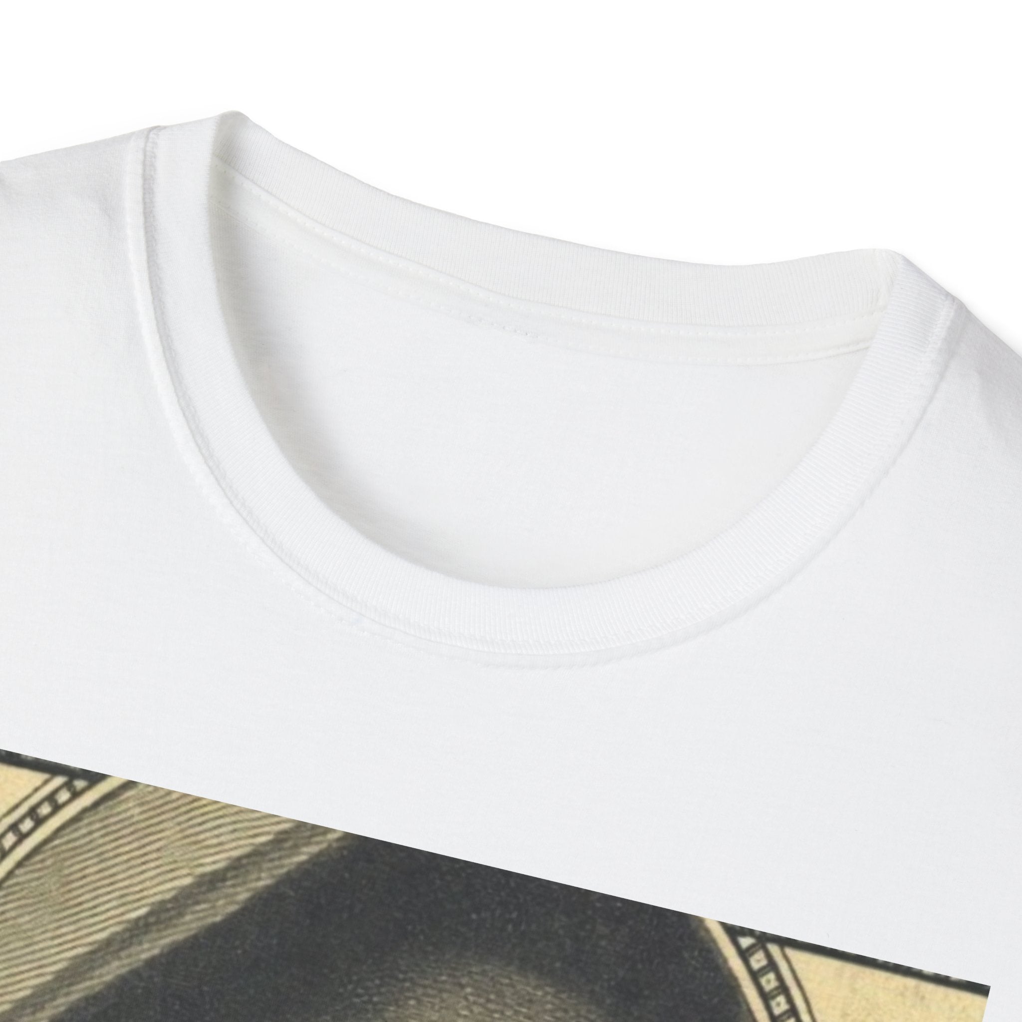 Money Portrait T-Shirt — Vintage Dollar Bill Face Graphic Tee