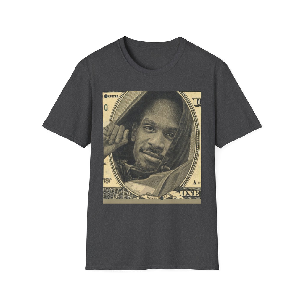Money Portrait T-Shirt — Vintage Dollar Bill Face Graphic Tee