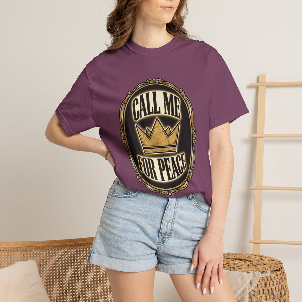 Call Me For Peace T-Shirt