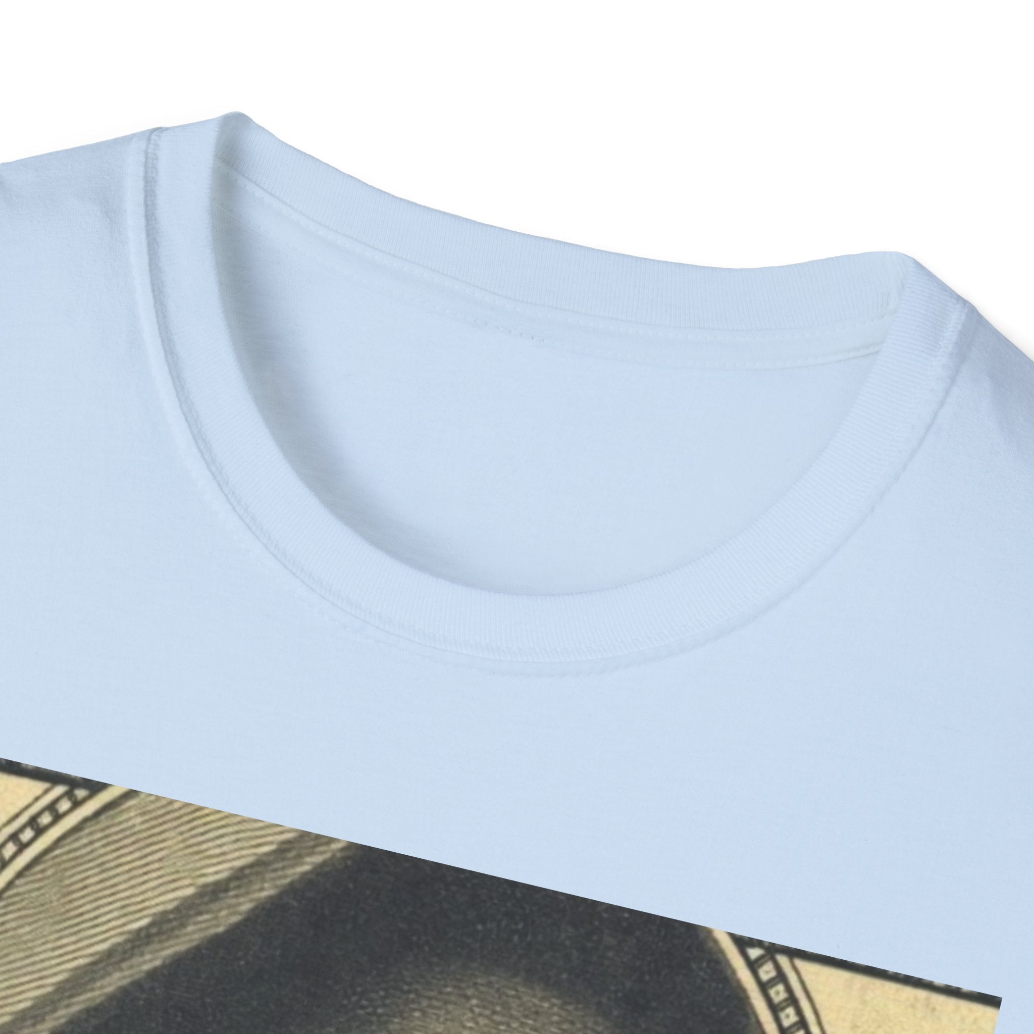 Money Portrait T-Shirt — Vintage Dollar Bill Face Graphic Tee