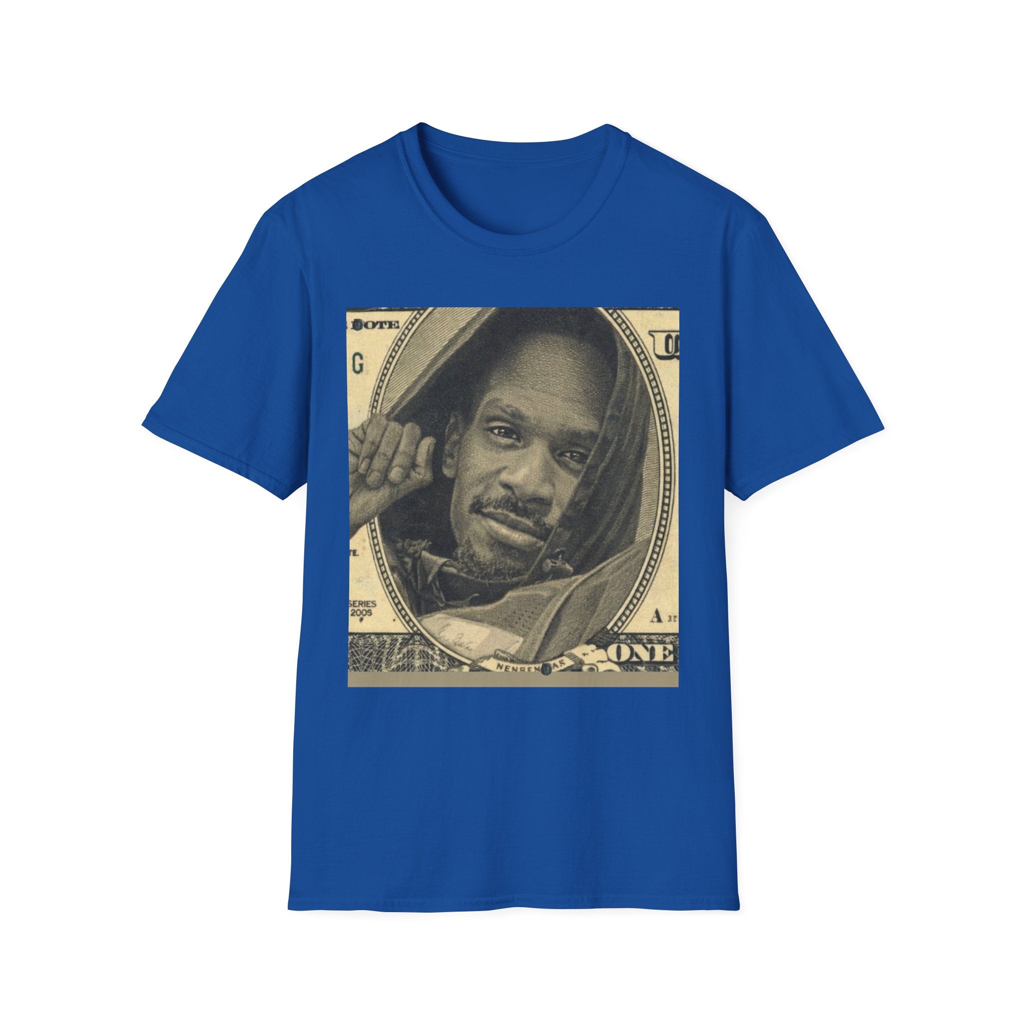 Money Portrait T-Shirt — Vintage Dollar Bill Face Graphic Tee