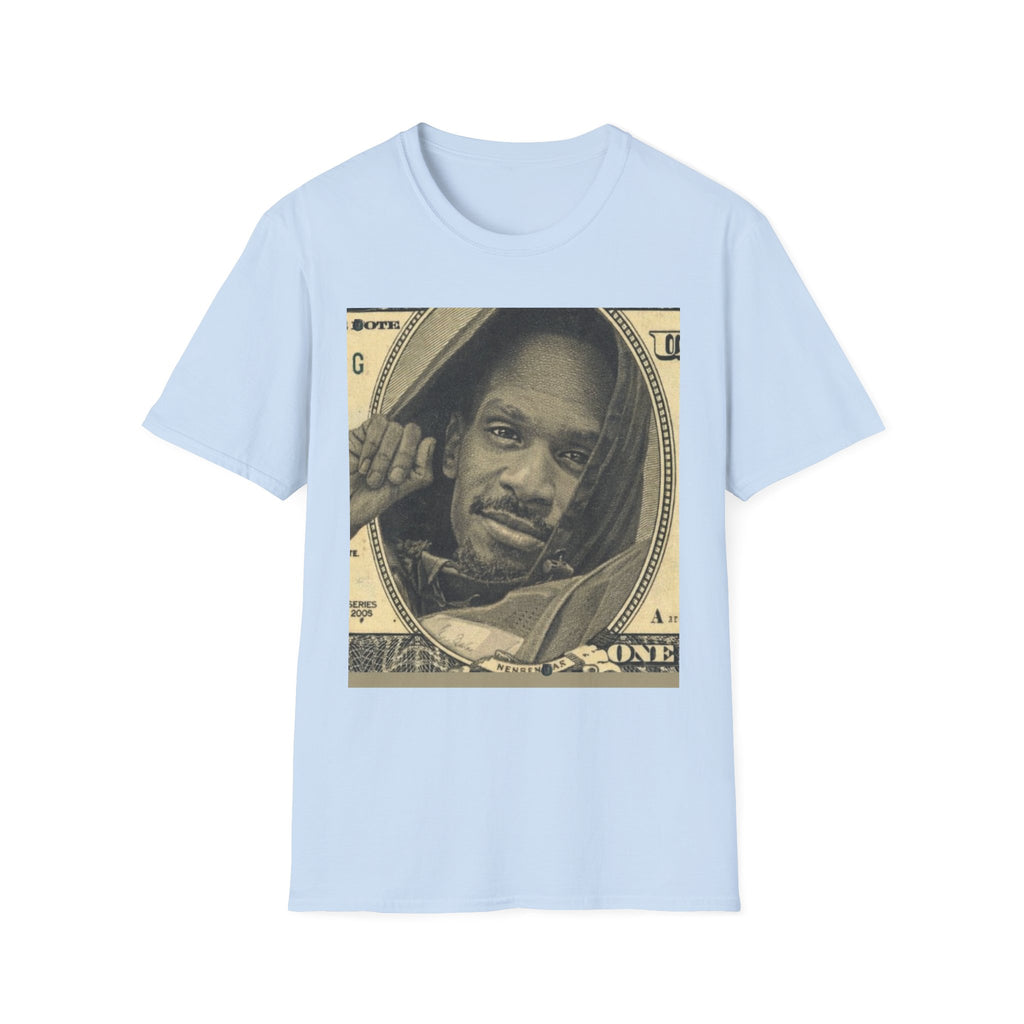 Money Portrait T-Shirt — Vintage Dollar Bill Face Graphic Tee