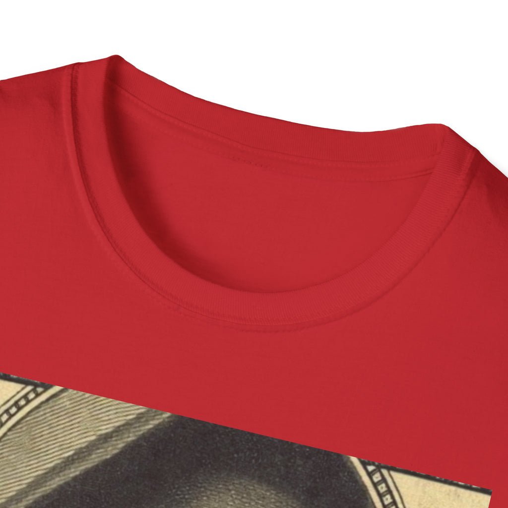 Money Portrait T-Shirt — Vintage Dollar Bill Face Graphic Tee