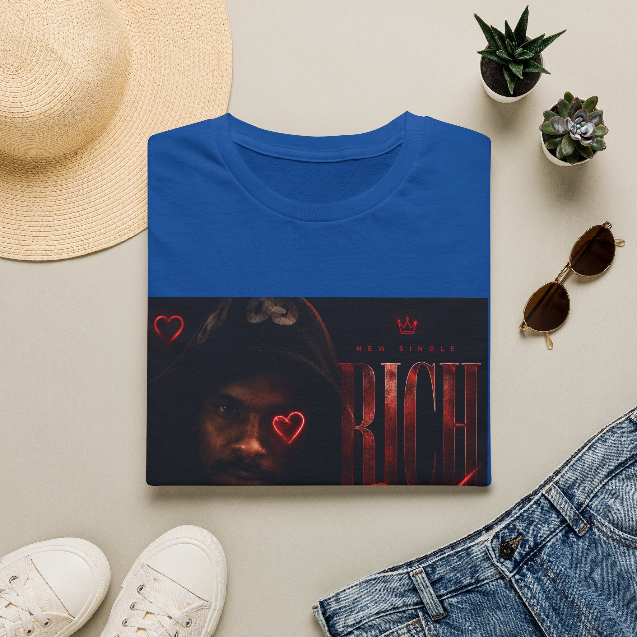 Rich Sex Graphic T-Shirt — Dark Urban Music Cover Tee