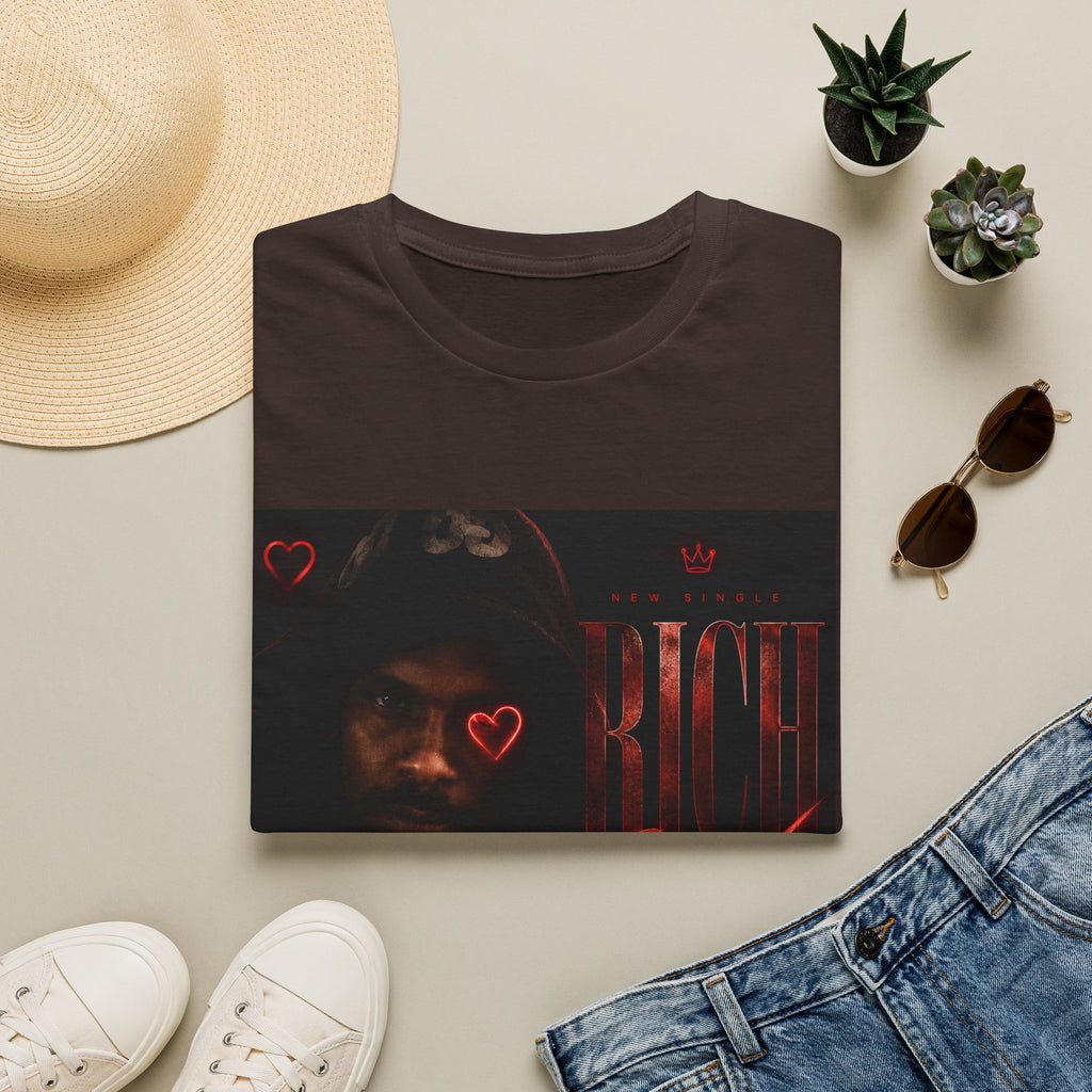Rich Sex Graphic T-Shirt — Dark Urban Music Cover Tee