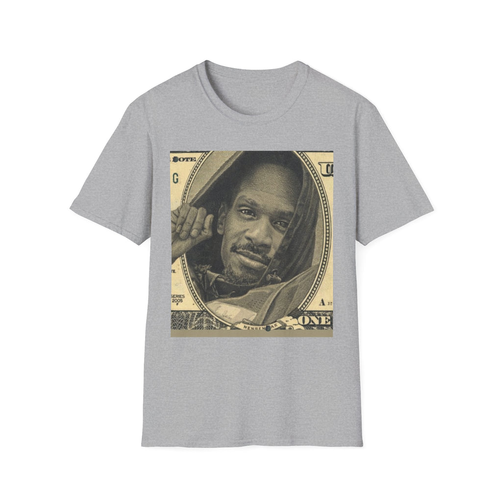 Money Portrait T-Shirt — Vintage Dollar Bill Face Graphic Tee