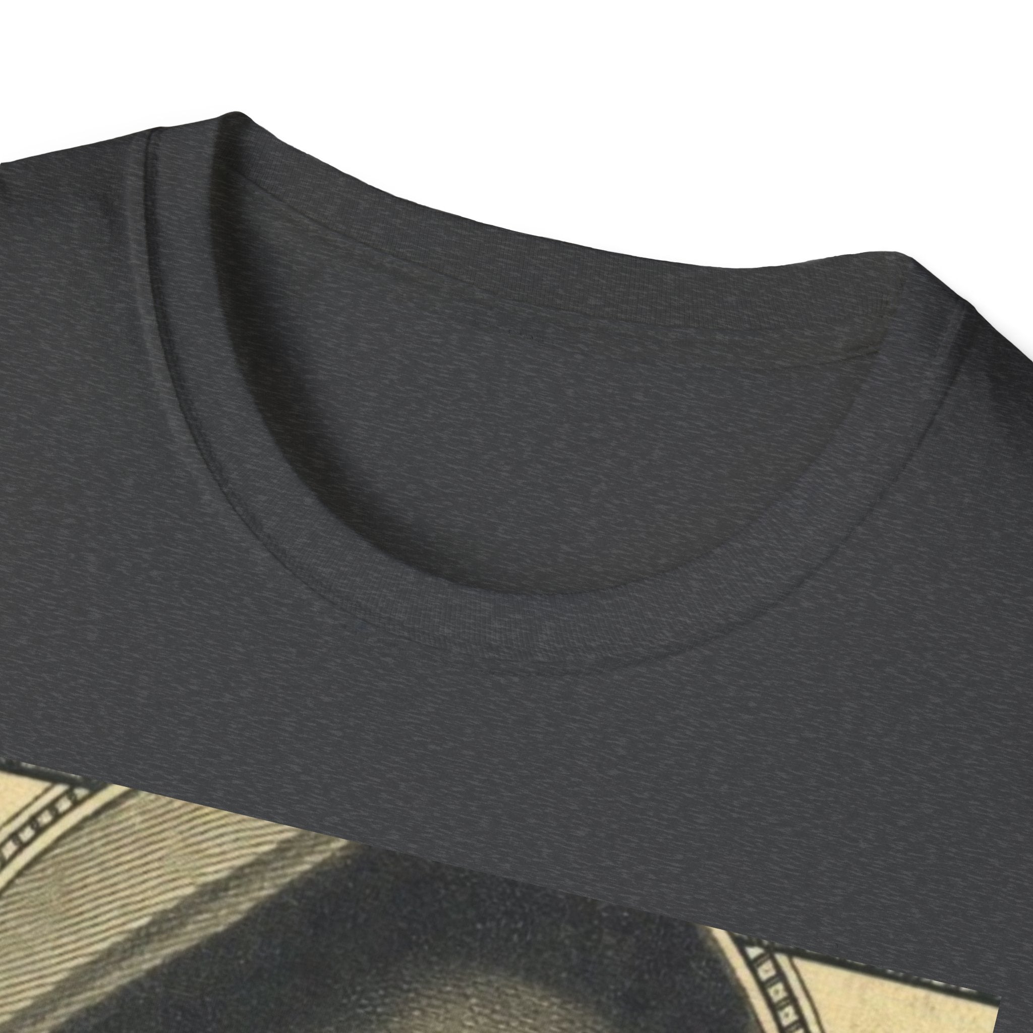 Money Portrait T-Shirt — Vintage Dollar Bill Face Graphic Tee